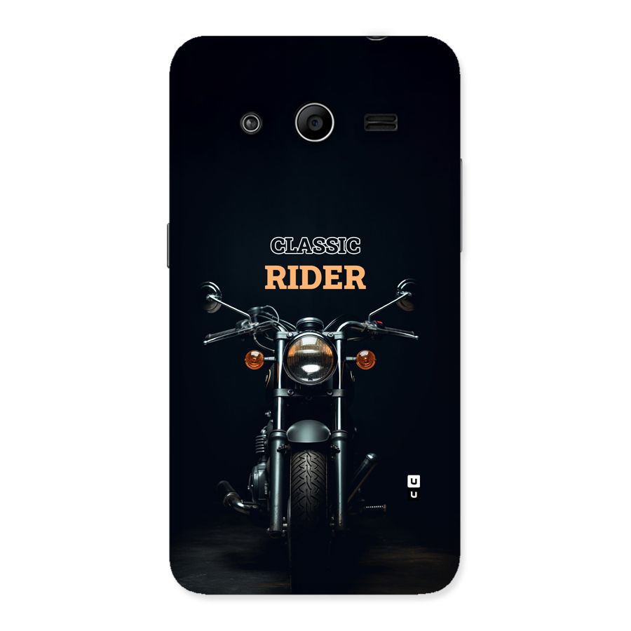 Classic RIder Back Case for Galaxy Core 2