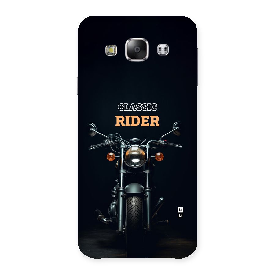 Classic RIder Back Case for Galaxy E5