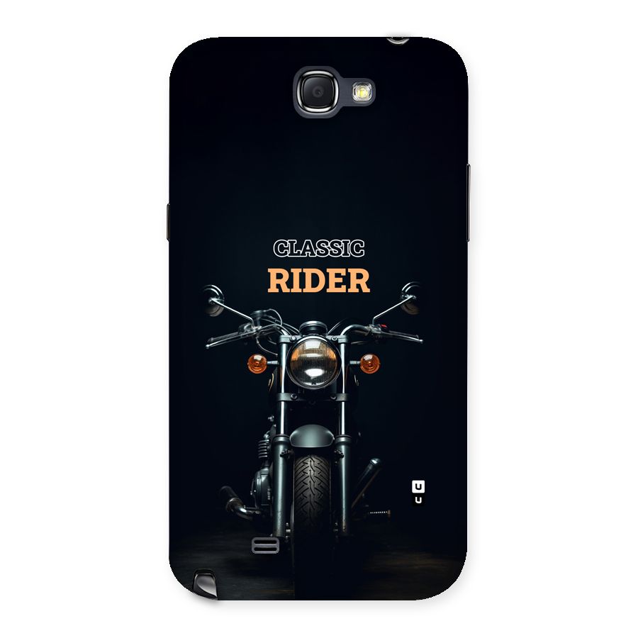 Classic RIder Back Case for Galaxy Note 2