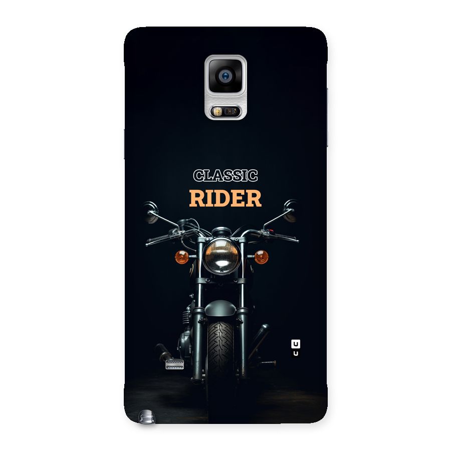 Classic RIder Back Case for Galaxy Note 4