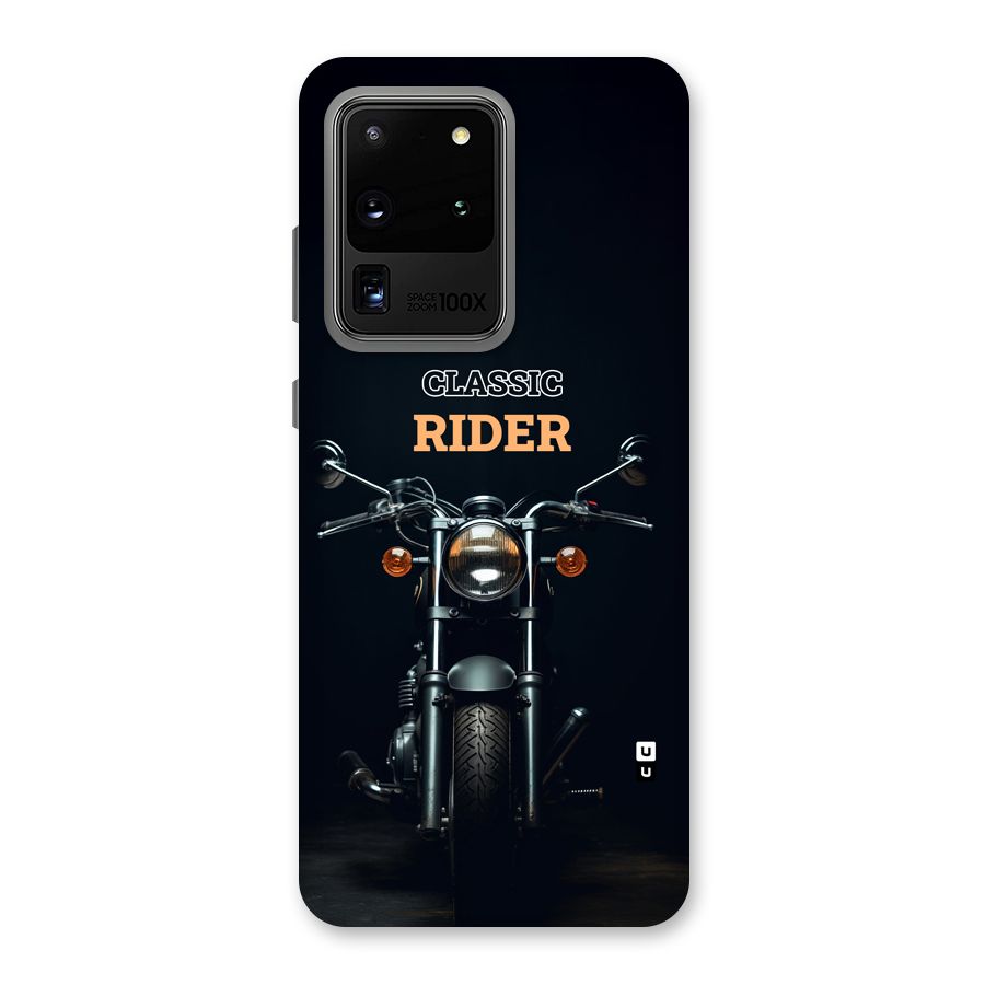 Classic RIder Back Case for Galaxy S20 Ultra