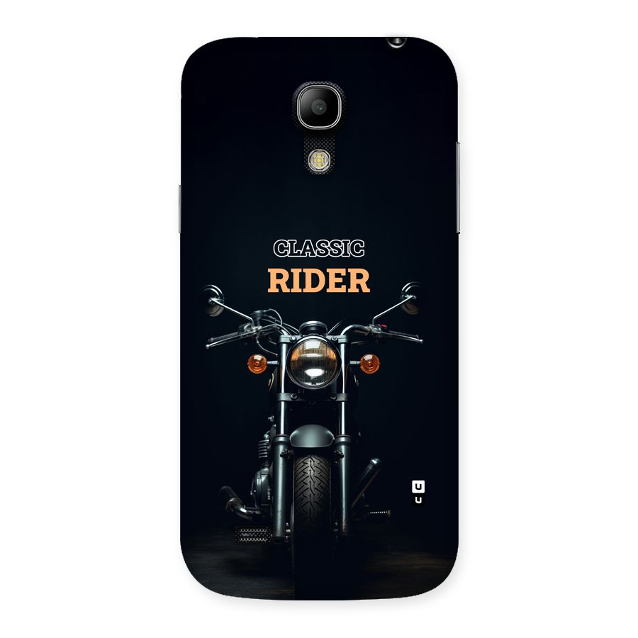 Classic RIder Back Case for Galaxy S4 Mini