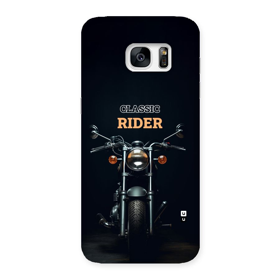 Classic RIder Back Case for Galaxy S7 Edge
