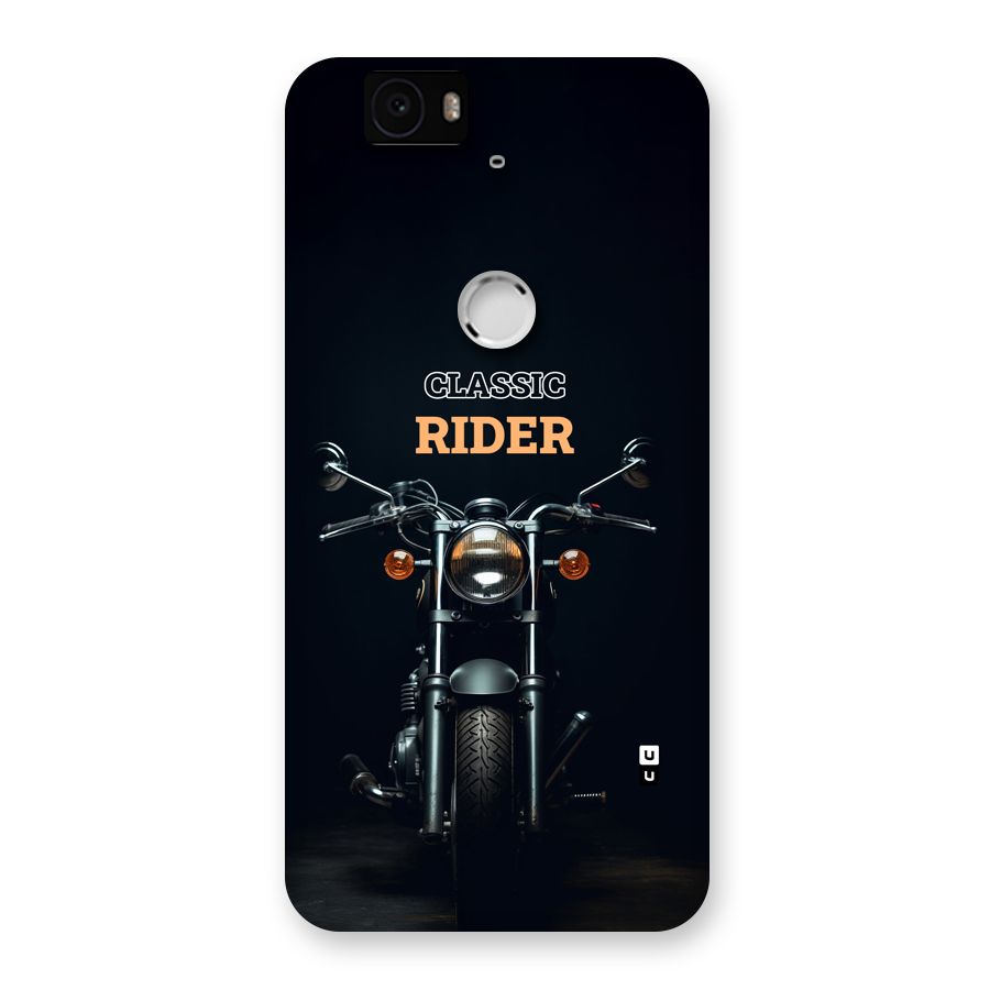 Classic RIder Back Case for Google Nexus 6P