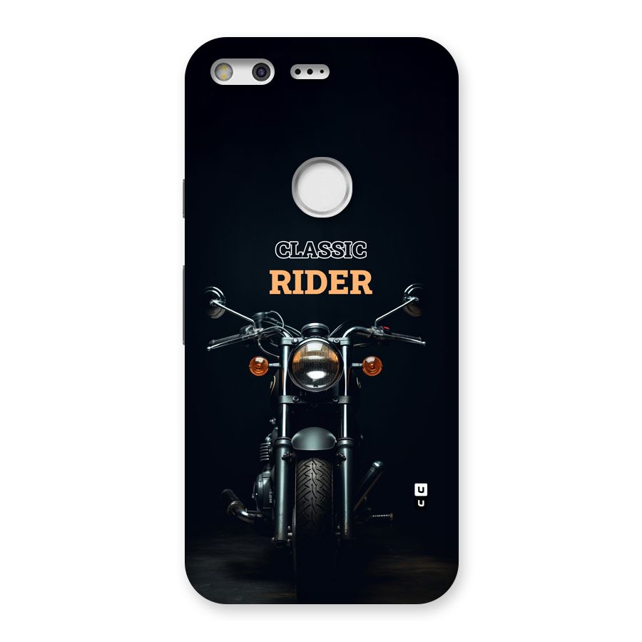 Classic RIder Back Case for Google Pixel