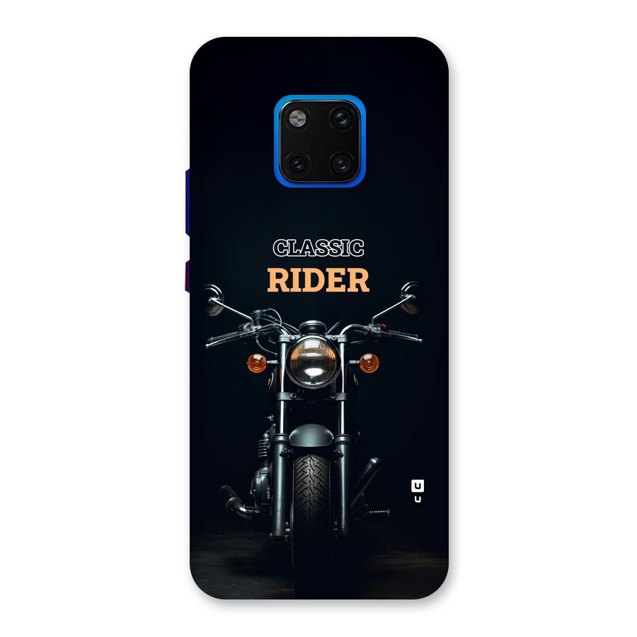 Classic RIder Back Case for Huawei Mate 20 Pro