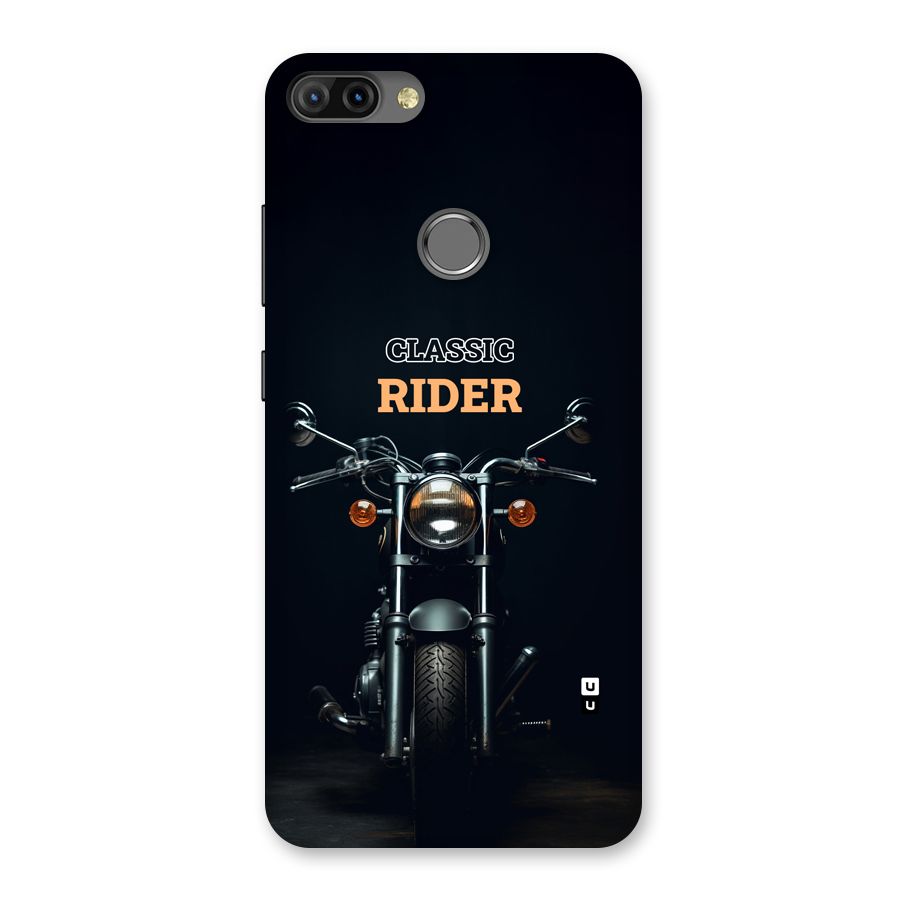 Classic RIder Back Case for Infinix Hot 6 Pro