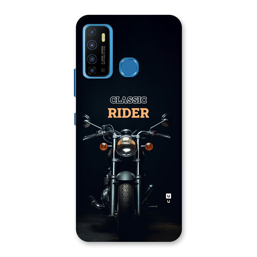 Classic RIder Back Case for Infinix Hot 9