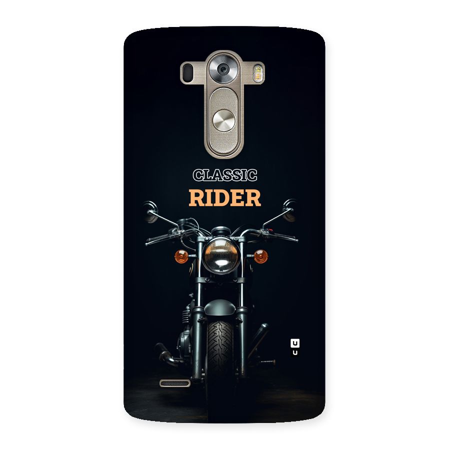Classic RIder Back Case for LG G3