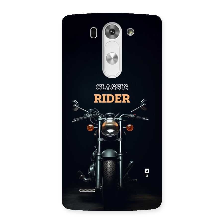 Classic RIder Back Case for LG G3 Mini