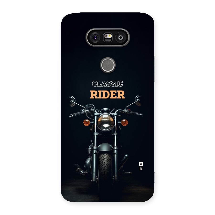 Classic RIder Back Case for LG G5