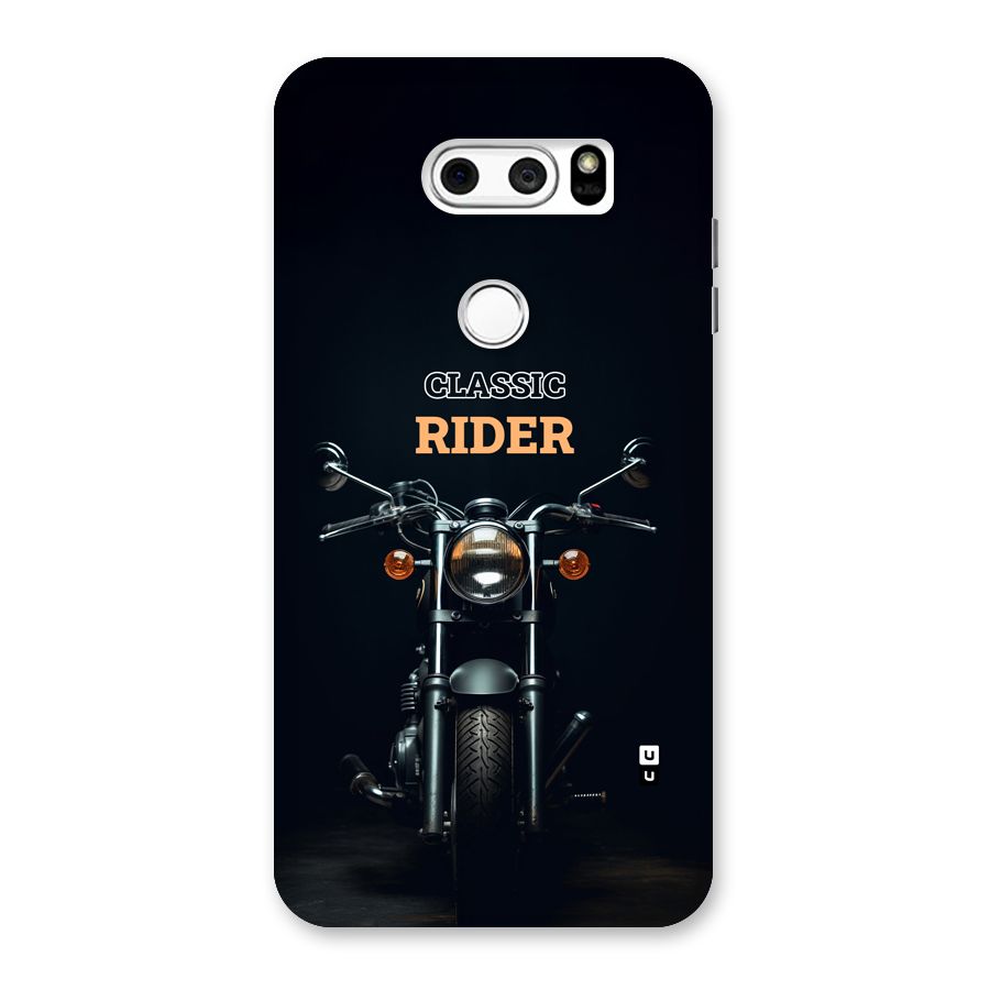Classic RIder Back Case for LG V30