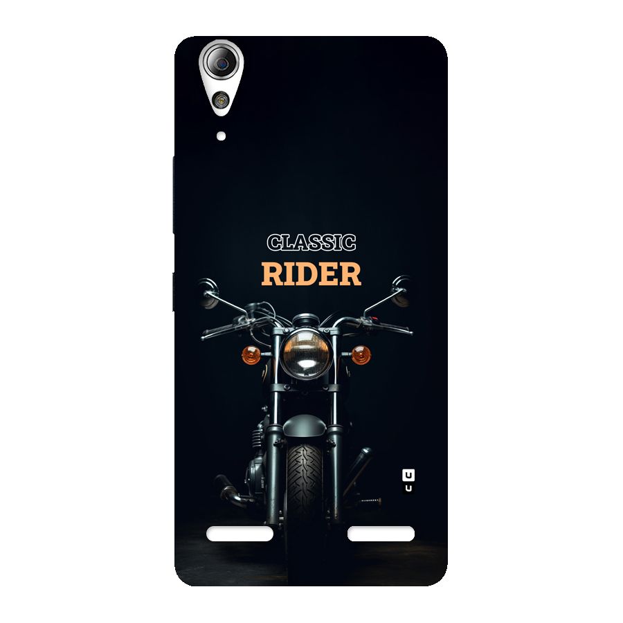 Classic RIder Back Case for Lenovo A6000 Plus