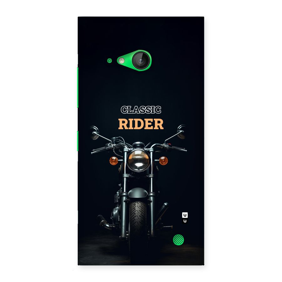 Classic RIder Back Case for Lumia 730