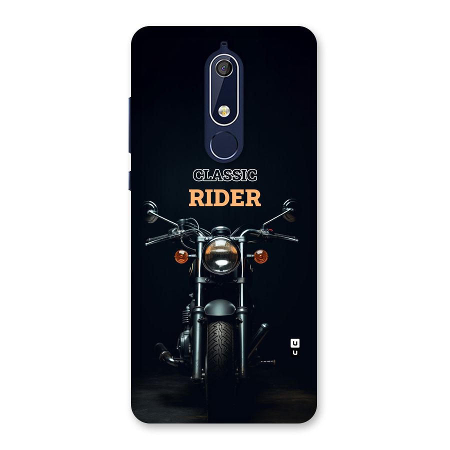 Classic RIder Back Case for Nokia 5.1