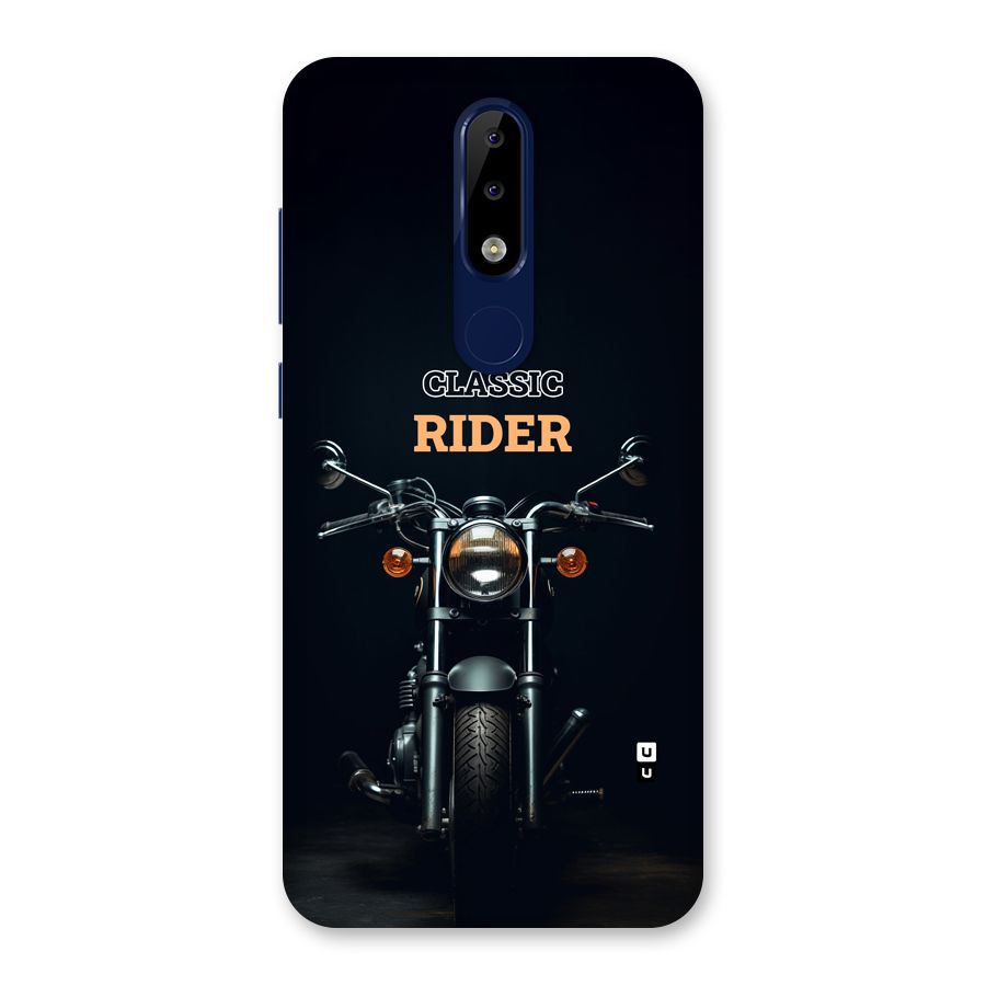 Classic RIder Back Case for Nokia 5.1 Plus