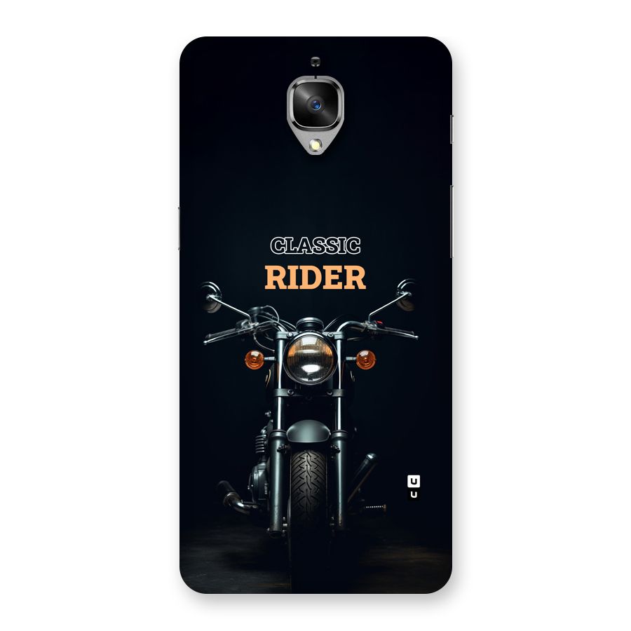 Classic RIder Back Case for OnePlus 3T