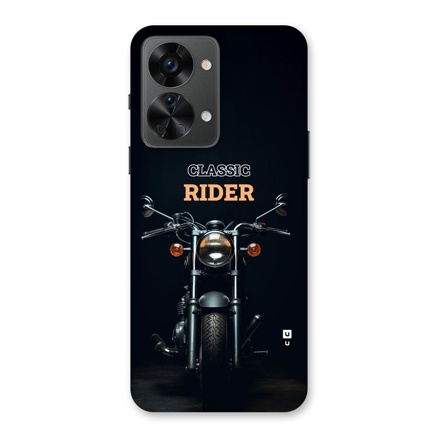 Classic RIder Back Case for OnePlus Nord 2T