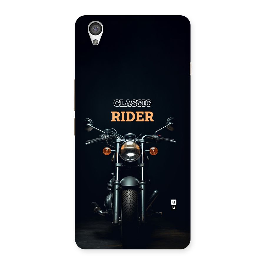 Classic RIder Back Case for OnePlus X