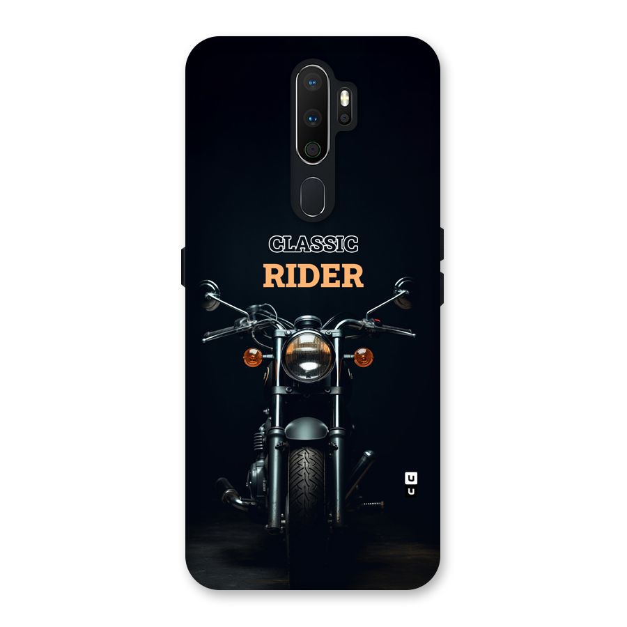 Classic RIder Back Case for Oppo A5 (2020)