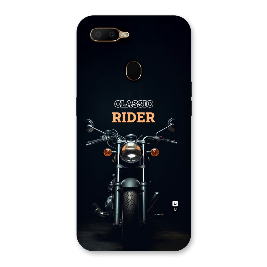 Classic RIder Back Case for Oppo A5s