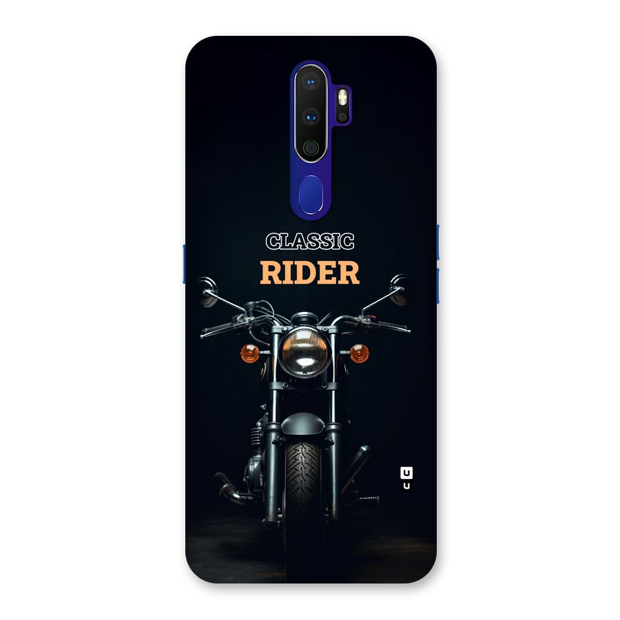 Classic RIder Back Case for Oppo A9 (2020)