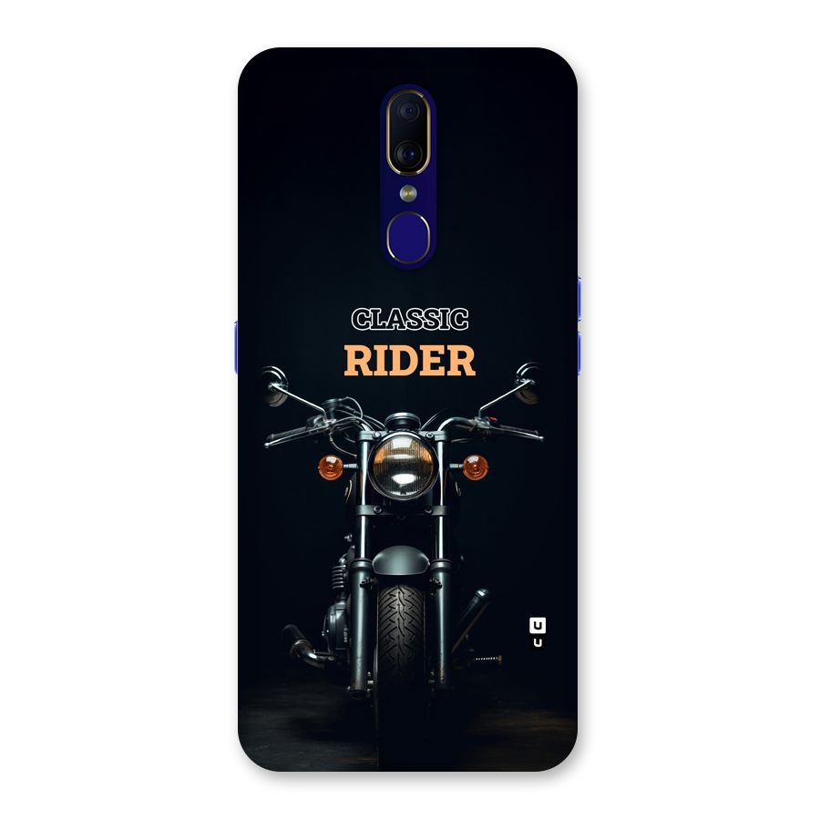 Classic RIder Back Case for Oppo F11