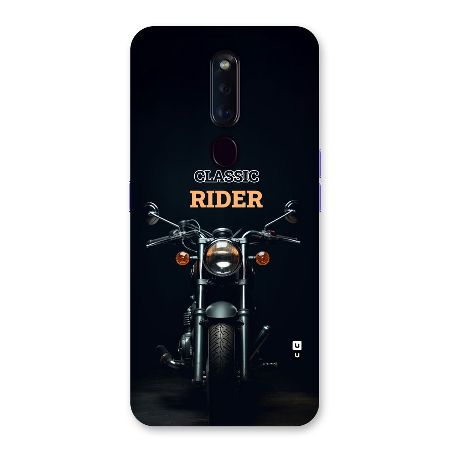 Classic RIder Back Case for Oppo F11 Pro