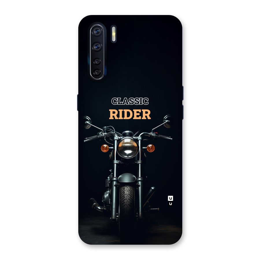 Classic RIder Back Case for Oppo F15