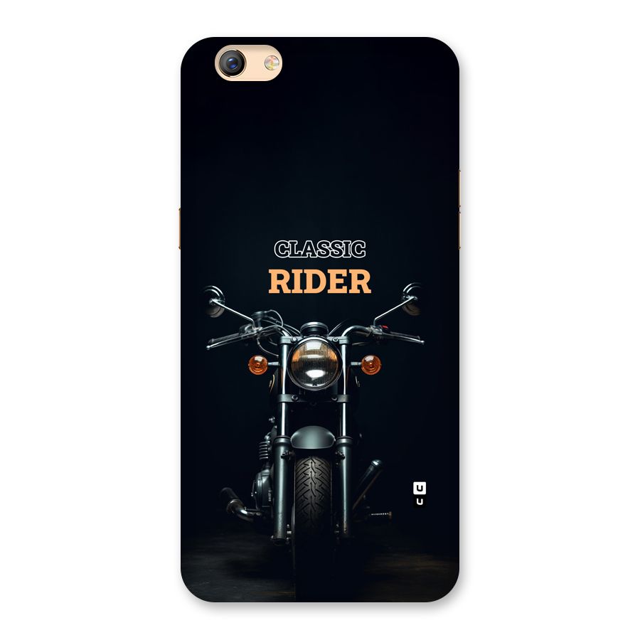 Classic RIder Back Case for Oppo F3 Plus