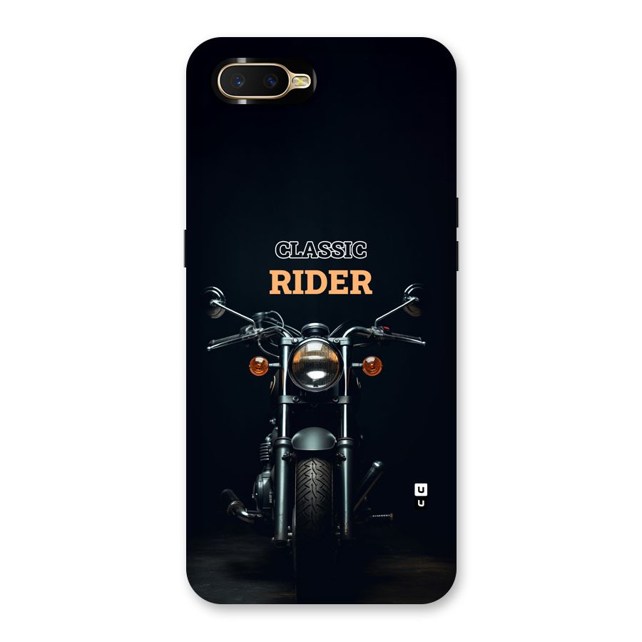 Classic RIder Back Case for Oppo K1