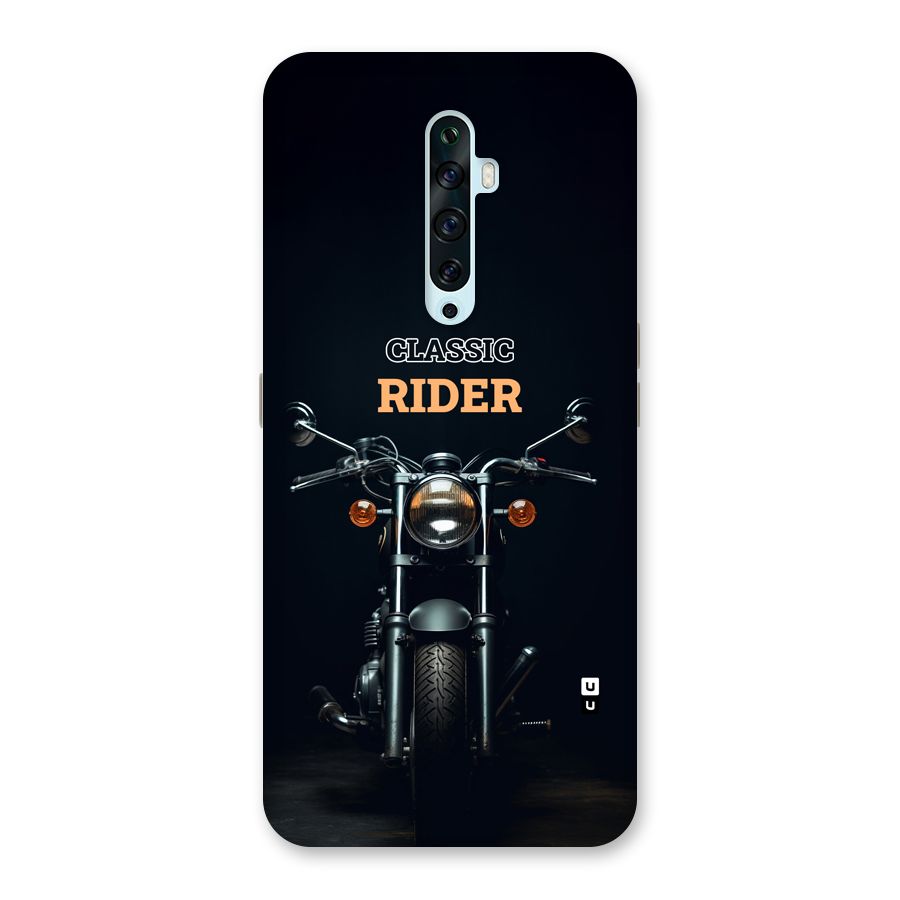 Classic RIder Back Case for Oppo Reno2 Z