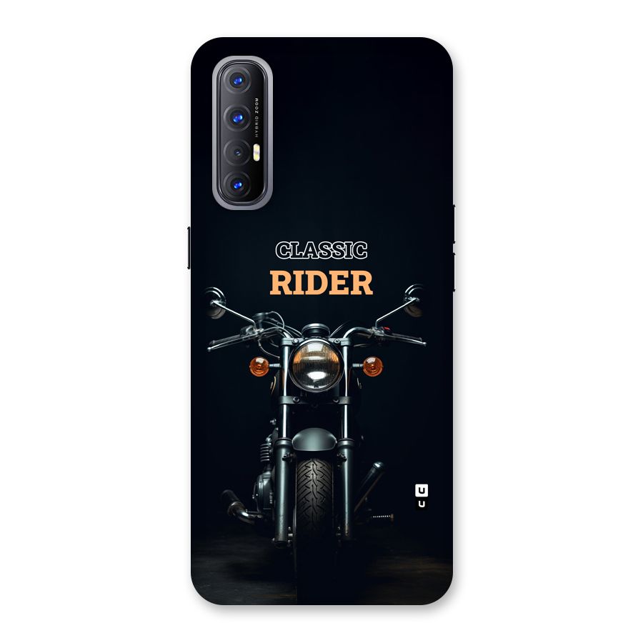 Classic RIder Back Case for Oppo Reno3 Pro
