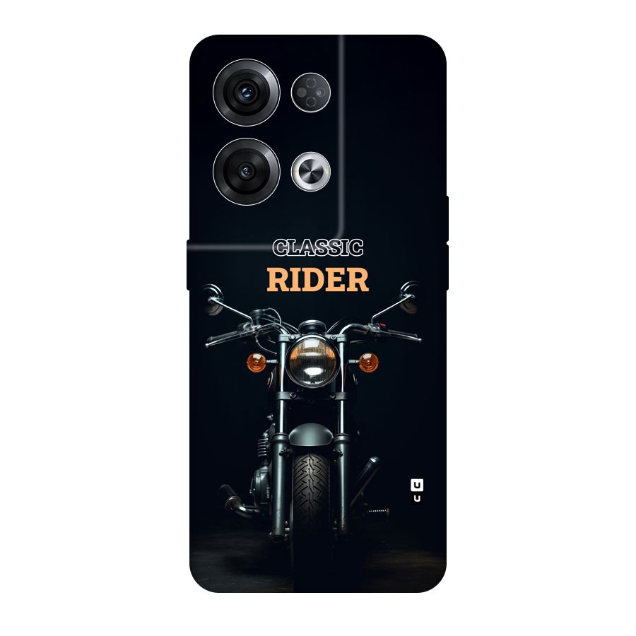 Classic RIder Back Case for Oppo Reno8 Pro 5G