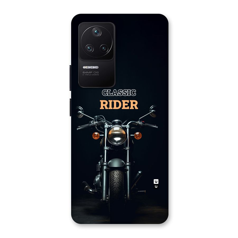 Classic RIder Back Case for Poco F4 5G