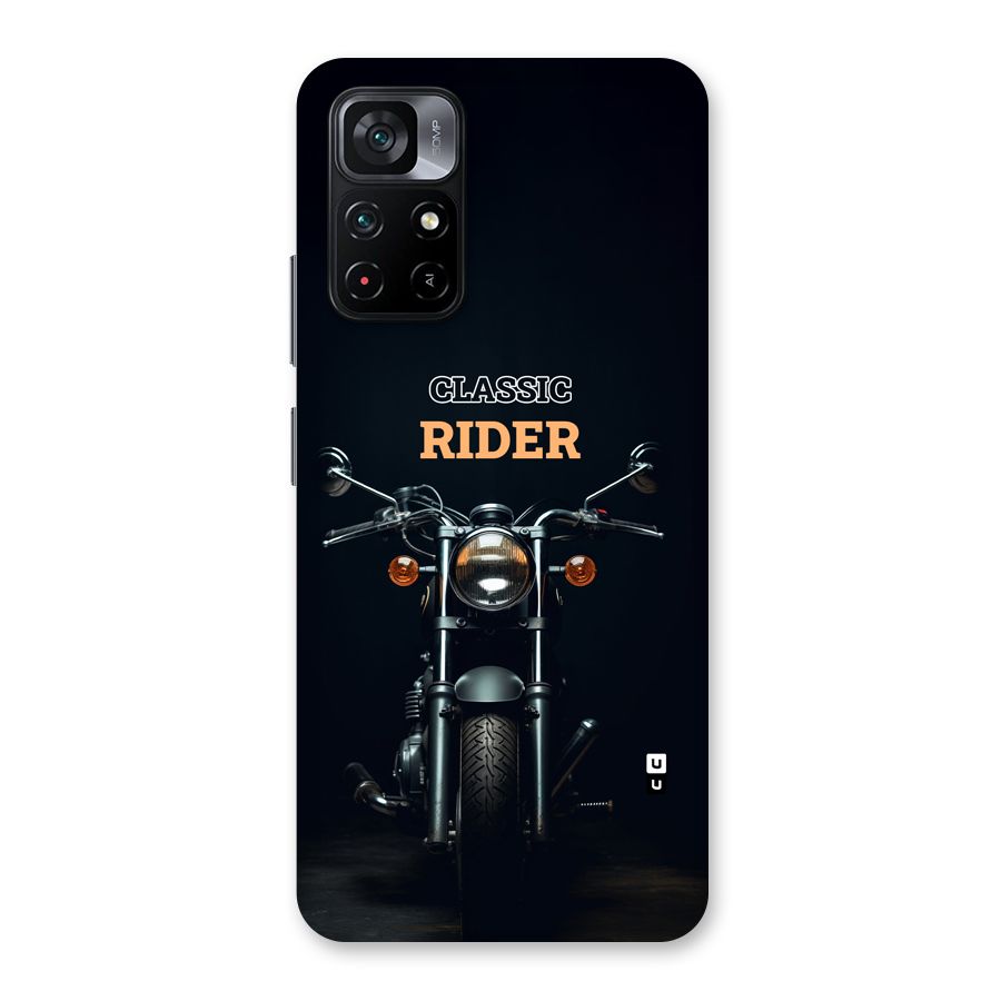 Classic RIder Back Case for Poco M4 Pro 5G