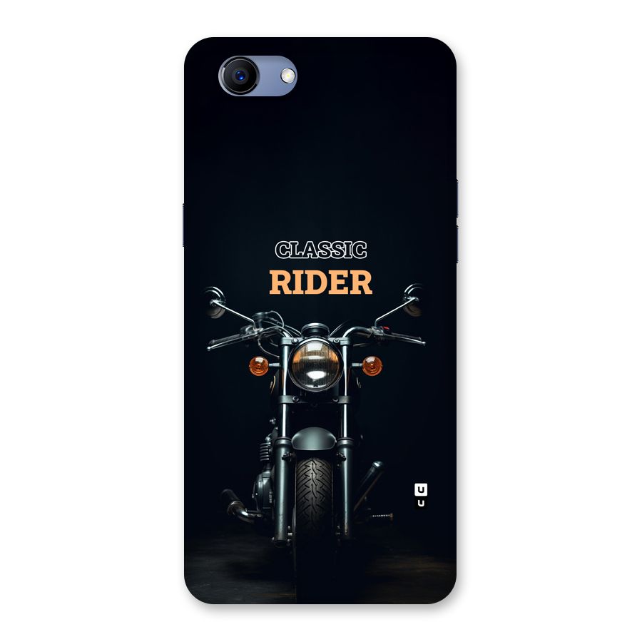 Classic RIder Back Case for Realme 1