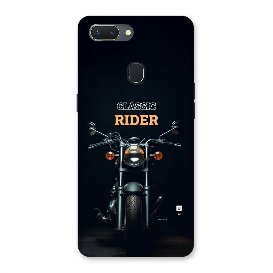 Classic RIder Back Case for Realme 2