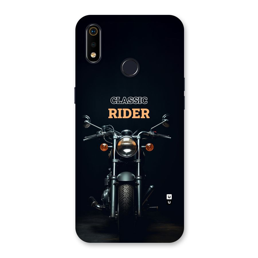 Classic RIder Back Case for Realme 3i