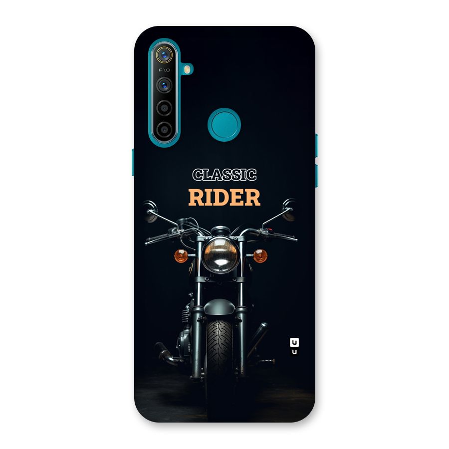 Classic RIder Back Case for Realme 5i