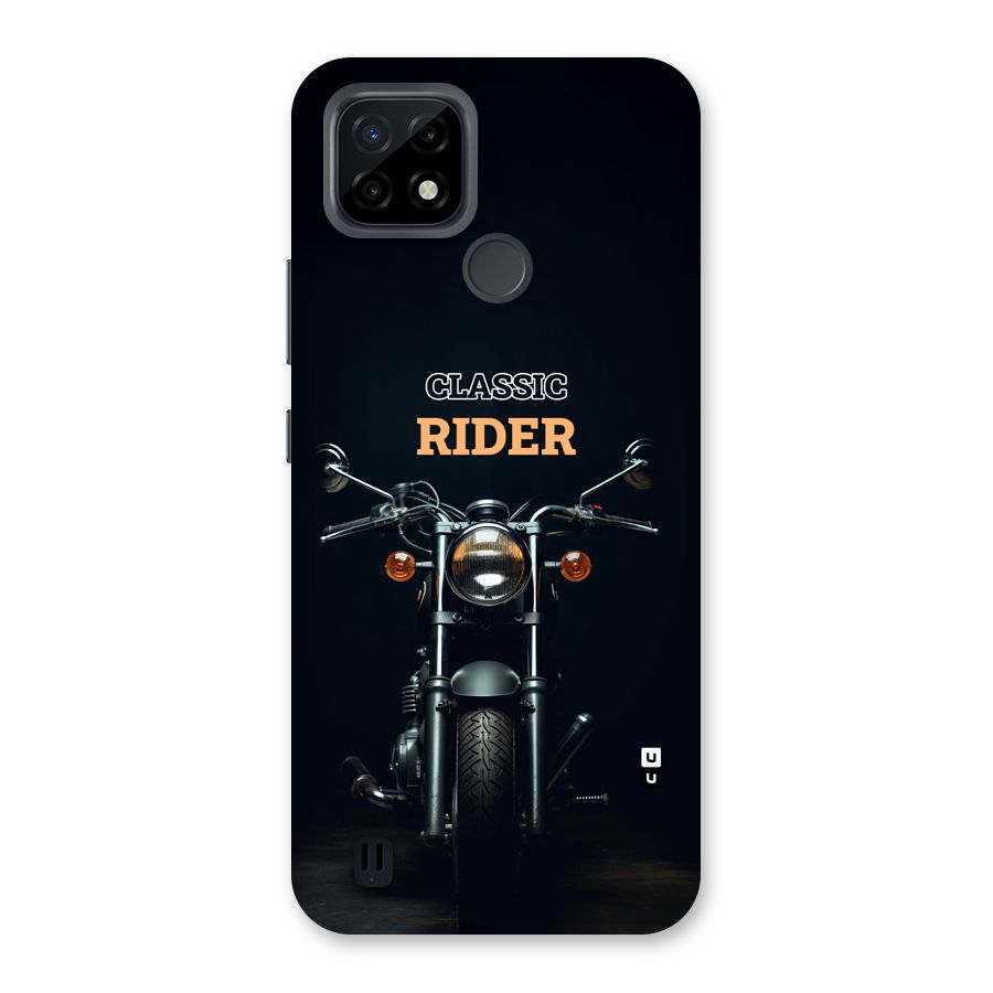 Classic RIder Back Case for Realme C21