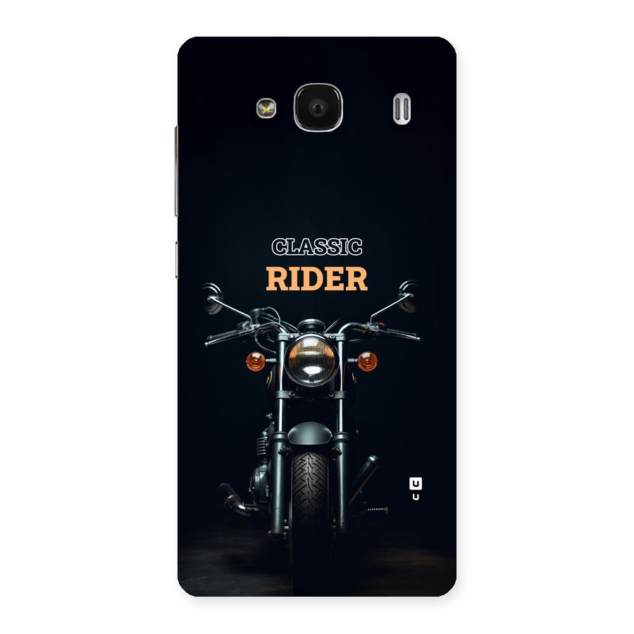 Classic RIder Back Case for Redmi 2s