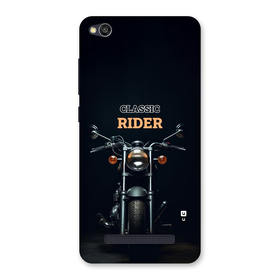 Classic RIder Back Case for Redmi 4A