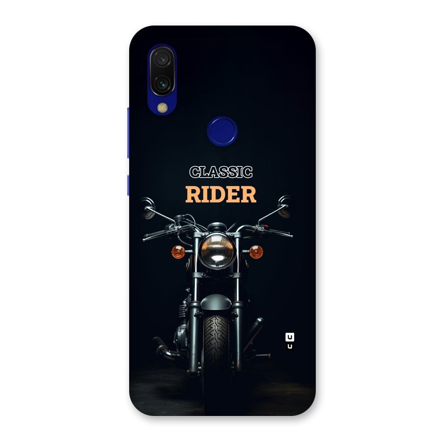 Classic RIder Back Case for Redmi 7