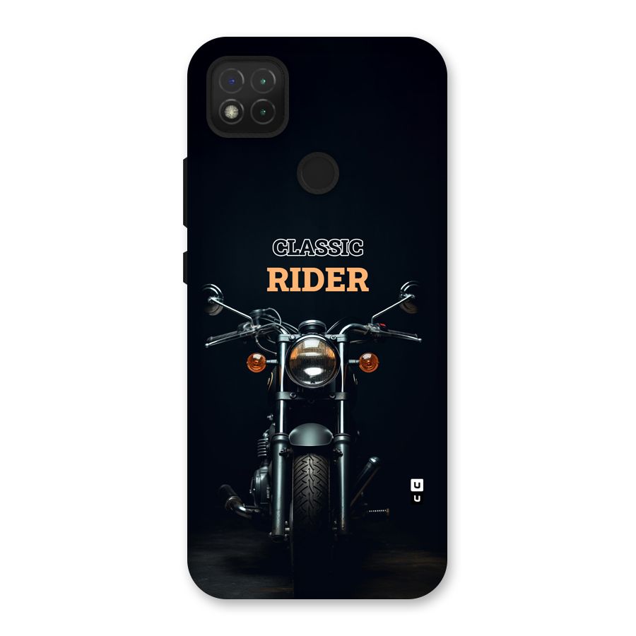 Classic RIder Back Case for Redmi 9 Activ