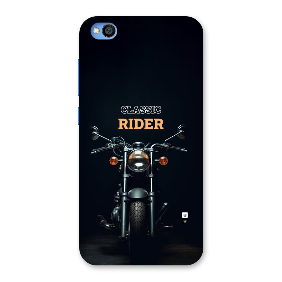 Classic RIder Back Case for Redmi Go