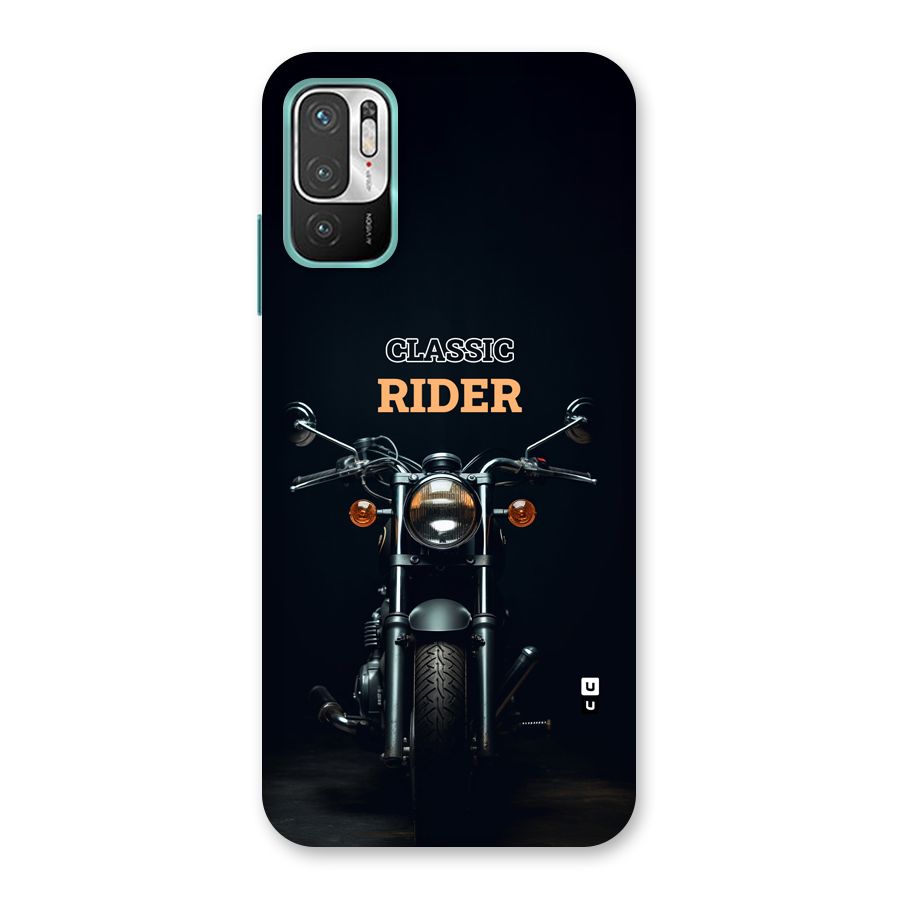 Classic RIder Back Case for Redmi Note 10T 5G