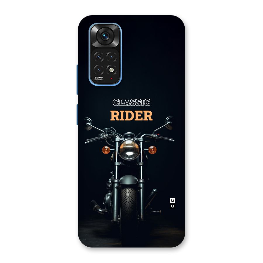 Classic RIder Back Case for Redmi Note 11S