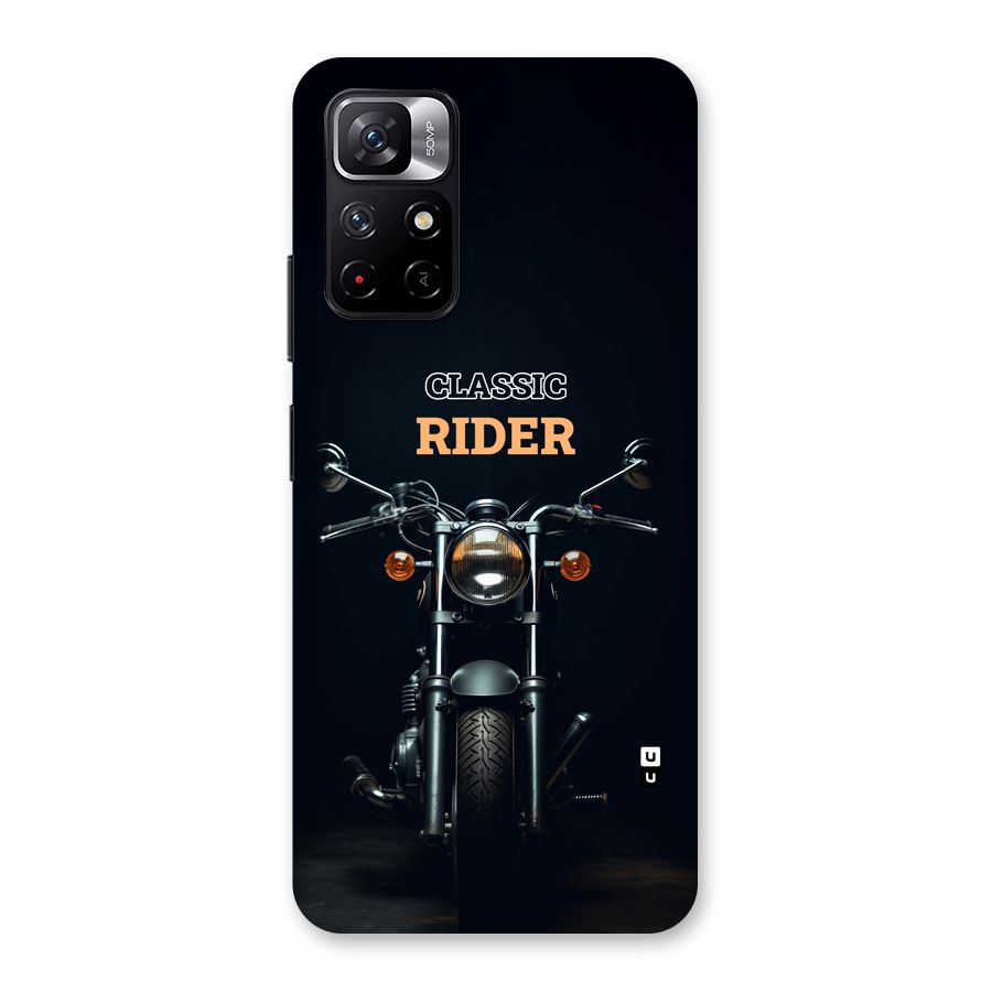 Classic RIder Back Case for Redmi Note 11T 5G