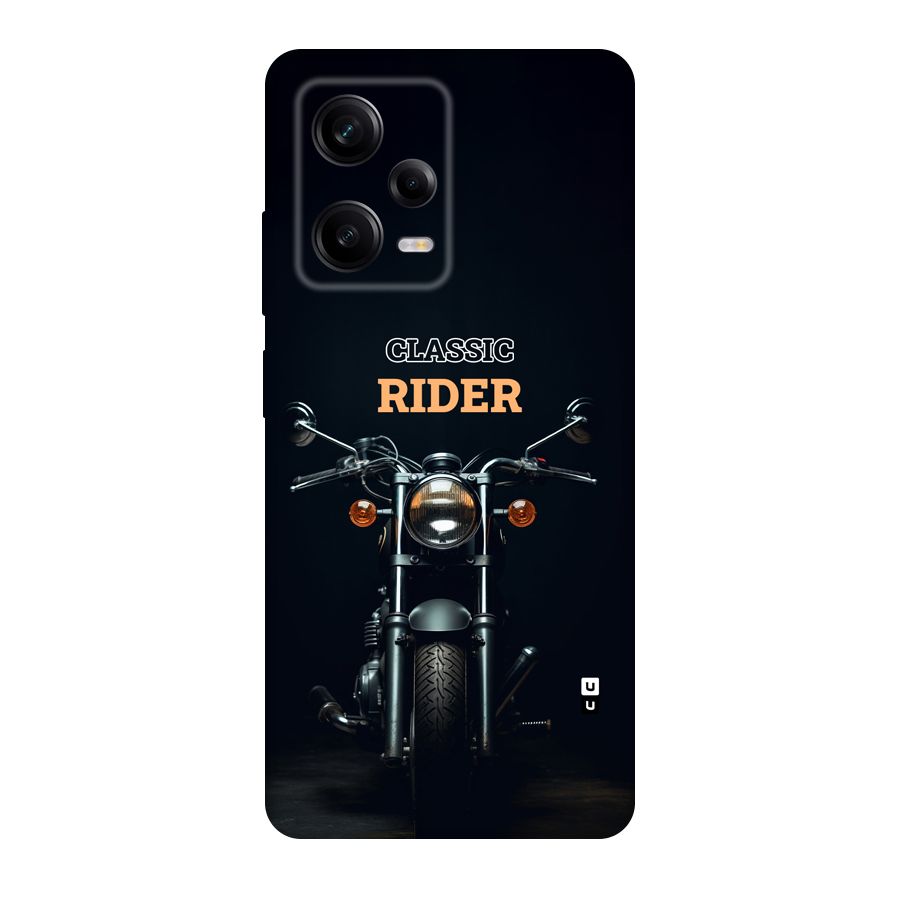 Classic RIder Back Case for Redmi Note 12 Pro